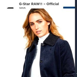 G-Star Navy Corduroy Jacket
